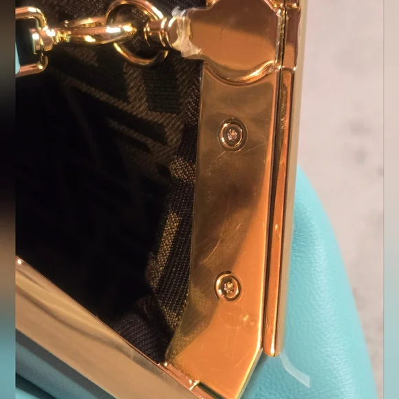 Fendi First Small in "Tiffany" Blue - Picture 7 of 11